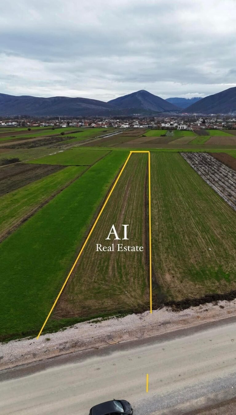 Mundesi e shkelqyer për investim💶 65€/ m2📍Trebosh, Rruga kryesore